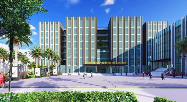 DIPLOMATIC ACADEMY OF VIETNAM’S NEW LOOK: INVESTMENT IN A NEW LECTURE HALL’S CONSTRUCTION AND THE ACADEMY’S CAMPUS ADJUSTMENT