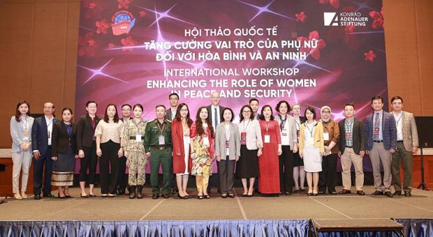 Women, peace and security being one focus of Vietnam’s multilateral diplomacy