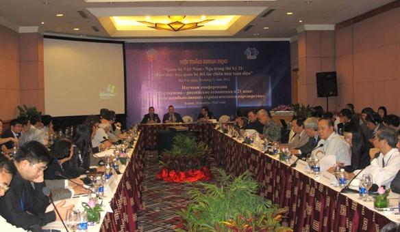 Hội thảo: “Quan hệ Việt Nam - Nga trong thế kỷ 21: Hiện thực hóa quan hệ đối tác chiến lược toàn diện”