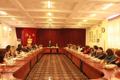Nguyên Phó Thủ tướng Phạm Gia Khiêm làm việc với Viện Nghiên cứu Chiến lược Ngoại giao