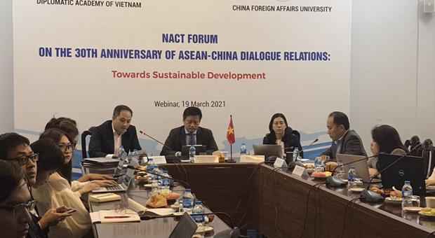 NACT Forum on the 30th Anniversary of ASEAN-China Dialogue Relations: Towards Sustainable Development