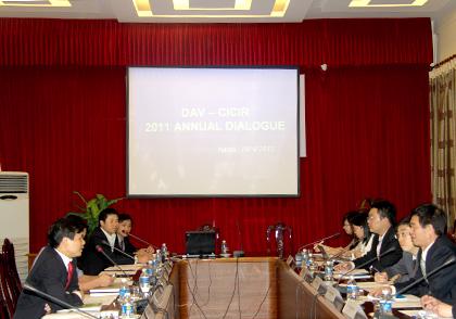 Annual DAV-CICIR Dialogue