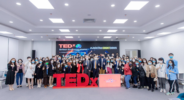 First TEDxBritishEmbassyHaNoi on Climate Change in Vietnam organized at DAV