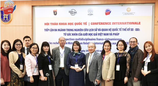 Hội thảo khoa học quốc tế "Tiếp cận đa ngành trong nghiên cứu lịch sử và quan hệ quốc tế thế kỷ XX-XXI: Từ góc nhìn của giới học giả Việt Nam và Pháp"