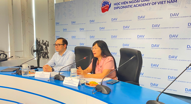 Symposium on Digital International Order Developments through 2030 and Outlook to 2045, held on September 27, 2024, at Viet Nam's Diplomatic Academy.