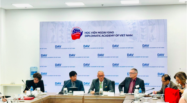 The Diplomatic Academy of Viet Nam receives and exchanges with the German Federal Academy for Security Policy