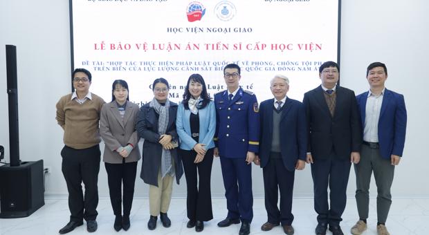 Bảo vệ thành công Luận án tiến sĩ cấp Học viện - NCS Nguyễn Minh Khánh 