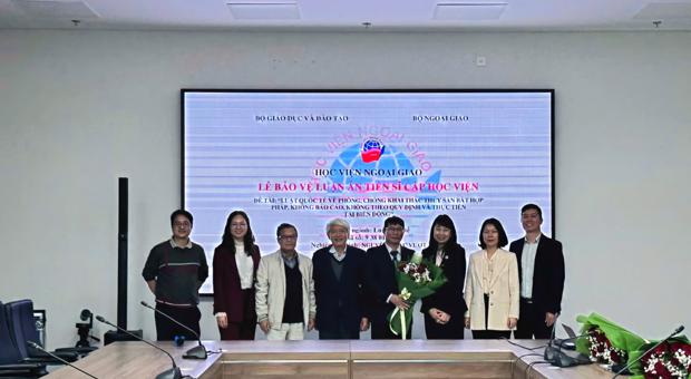 NCS Nguyễn Khắc Vượt bảo vệ thành công luận án tiến sĩ cấp Học viện