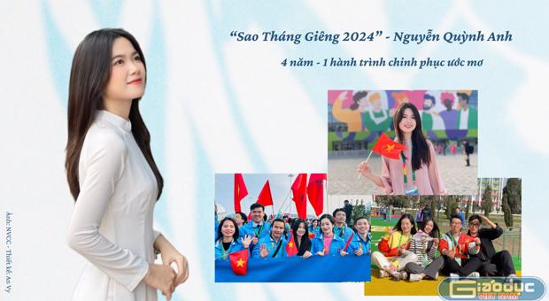 Nữ sinh Học viện Ngoại giao và hành trình chinh phục “Sao Tháng Giêng 2024”