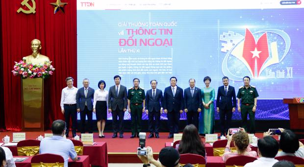 LỄ PHÁT ĐỘNG GIẢI THƯỞNG TOÀN QUỐC VỀ THÔNG TIN ĐỐI NGOẠI LẦN THỨ XI