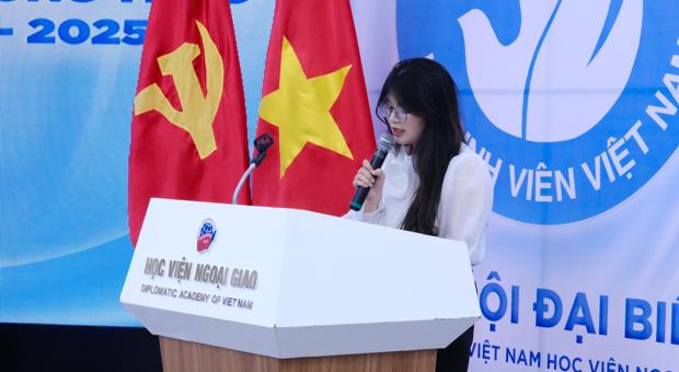 Đại hội đại biểu Hội Sinh viên Việt Nam Học viện Ngoại giao lần thứ XII, nhiệm kỳ 2025 - 2028: Tiếp nối và phát huy bản sắc Ngoại giao đậm đà