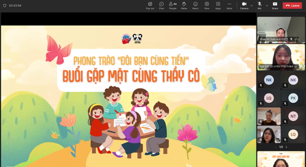 Khoa Tiếng Trung Quốc phát động phong trào “Đôi bạn cùng tiến”