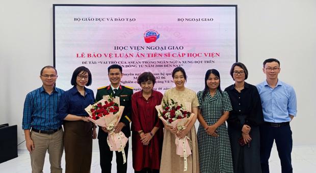 NCS Hoàng Vũ Nam bảo vệ thành công luận án tiến sĩ cấp Học viện