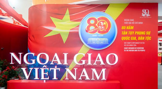 Học viện Ngoại giao tham gia tổ chức Triển lãm “Ngoại giao Thời đại Hồ Chí Minh: 80 năm tận tụy phụng sự quốc gia, dân tộc”
