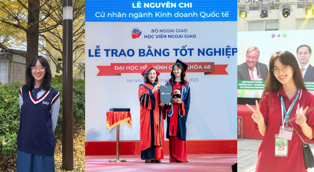 Lê Nguyên Chi - Thủ khoa đầu tiên của ngành Kinh doanh quốc tế tại Học viện Ngoại giao