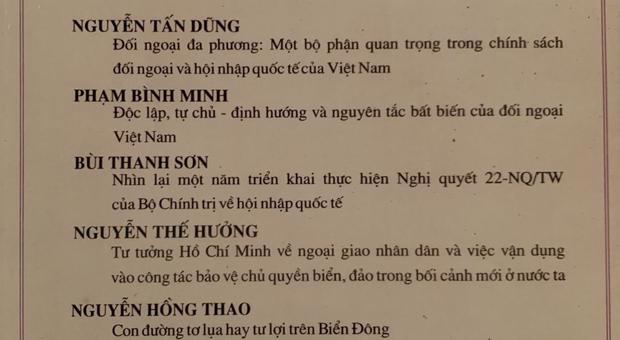 [ARTICLE INTRODUCTION] The ASEAN Political-Security Community Post-2015 and Vietnam's Participation 