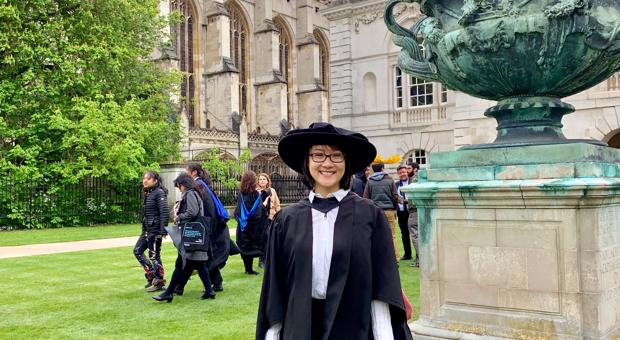 From the Diplomatic Academy to Cambridge: Overcoming Fear to Find Herself