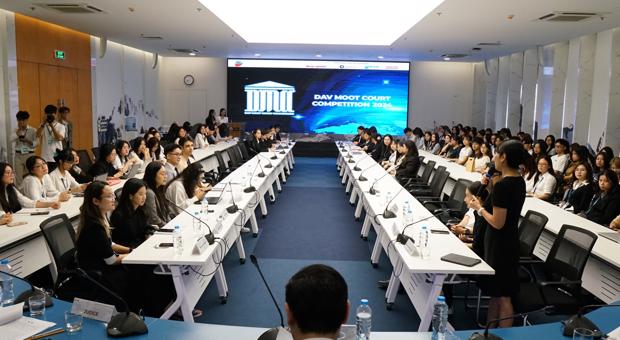 DAV Moot Court Competition 2024 Concludes Successfully, Showcasing Talent and Passion for International Humanitarian Law