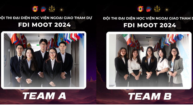 DAV Teams Win First and Second Runners-Up at the National Round of the 2024 FDI Moot