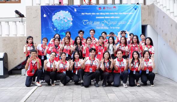 Chương trình hiến máu "Trái tim Ngoại giao” lần thứ 23