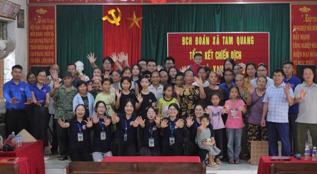 The mark of youthful enthusiasm in the Green Summer Campaign 2025 by Nghệ Tĩnh Ngoại giao