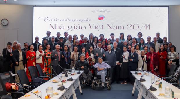 Học viện Ngoại giao tri ân các thế hệ nhà giáo nhân kỷ niệm Ngày Nhà giáo Việt Nam 20/11/2025