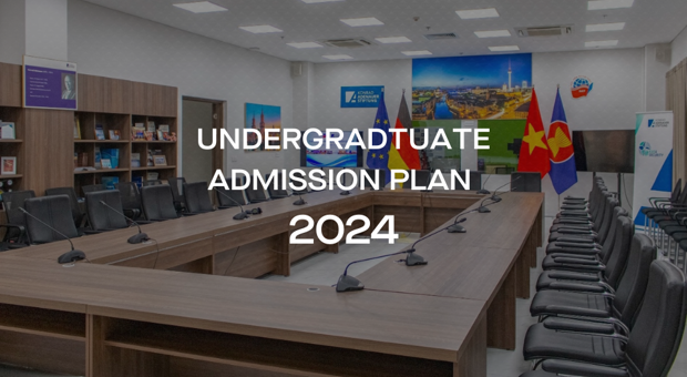Undergraduate admission plan for the year 2024