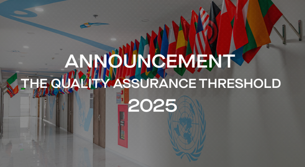 Announcement on the quality assurance threshold and score differences among subject combinations for the admission method based on the results of the 2025 national high school graduation exam 