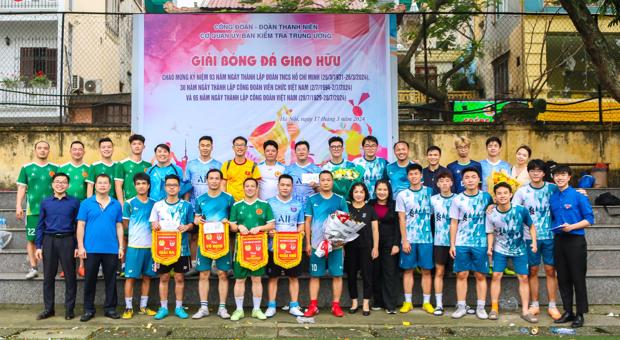 Ho Chi Minh Communist Youth Union of Ministry of Foreign Affairs Participates in the “Four-Team Friendly Football Tournament”