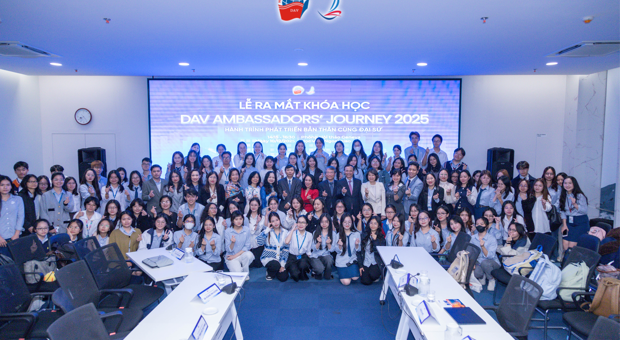 Học viện Ngoại giao tổ chức Lễ ra mắt Khóa học Hành trình phát triển bản thân cùng Đại sứ - DAV Ambassadors’ Journey 2025