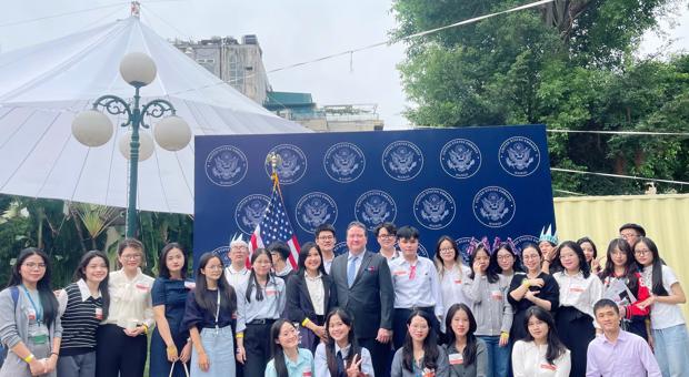 Students majoring in American Studies participated in “The 2024 US Presidential Election Watch"