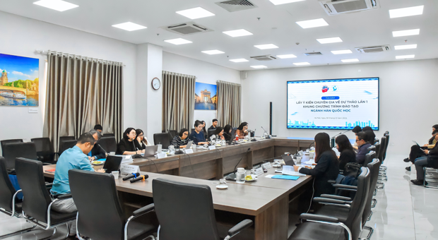 Tọa đàm Lấy ý kiến chuyên gia về Dự thảo lần 1 Khung Chương trình đào tạo ngành Hàn Quốc học