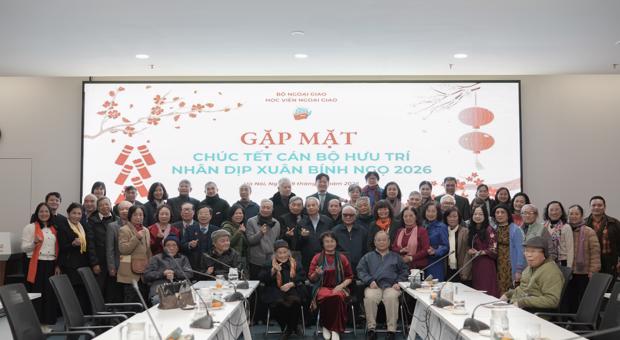 GẶP MẶT CHÚC TẾT CÁN BỘ HƯU TRÍ NHÂN DỊP XUÂN BÍNH NGỌ 2026