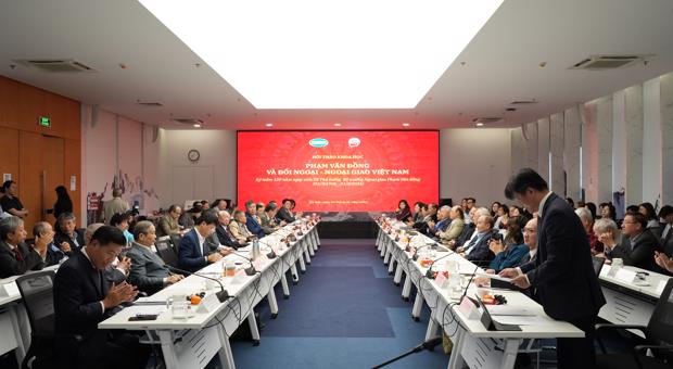  Hội thảo Khoa học "Phạm Văn Đồng và đối ngoại - ngoại giao Việt Nam"