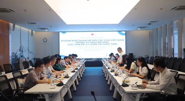 Scientific Seminar: "Vietnam’s Partnership Frameworks in the New Era: Theoretical and Practical Issues"