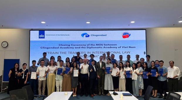Closing Ceremony of the “Maritime Governance and International Law: Skills Training” Course and the Memorandum of Understanding between the Diplomatic Academy of Viet Nam and Clingendael Academy