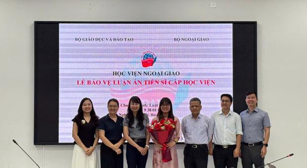 Bảo vệ thành công Luận án tiến sĩ cấp Học viện - NCS Bùi Minh Đức