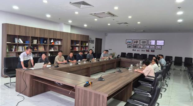 Thư viện Học viện Ngoại giao phối hợp với Công ty Futurenuri làm việc với đoàn kiểm định Dự án Thư viện Thông minh