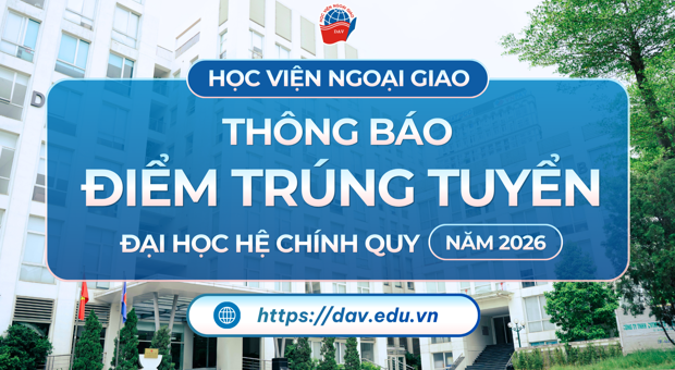 Điểm trúng tuyển Đại học hệ chính quy năm 2026