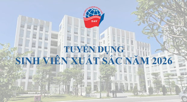 Thông báo tuyển dụng Sinh viên xuất sắc năm 2026 vị trí Trợ giảng và vị trí chuyên môn
