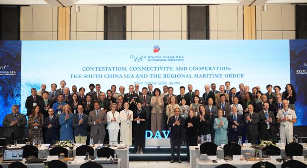 Hội thảo khoa học quốc tế về Biển Đông lần thứ 18 khai mạc tại Hà Nội với chủ đề “Cạnh tranh, kết nối và hợp tác: Biển Đông và trật tự hàng hải khu vực”