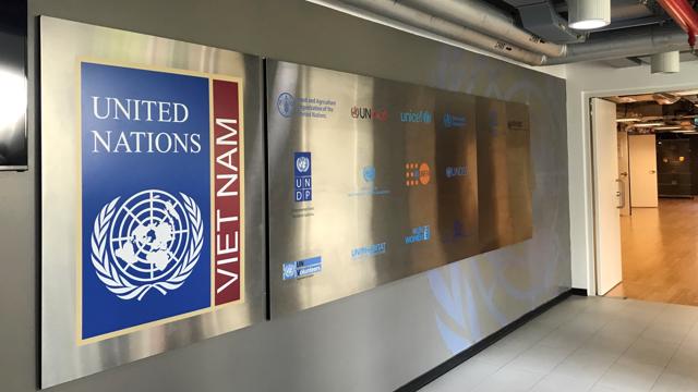DAV students’ tour in Green One UN House - Diplomatic Academy of Vietnam