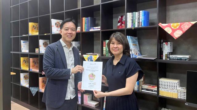 Phó Giám đốc HVNG Nguyễn Thị Thìn tiếp xã giao ông Yoshioka Norihiko, Giám đốc Trung tâm Giao lưu Văn hóa Nhật Bản tại Việt Nam