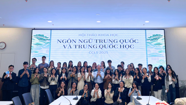 Hội thảo Khoa học “Trung Quốc và Trung Quốc học" dành cho sinh viên năm 2025