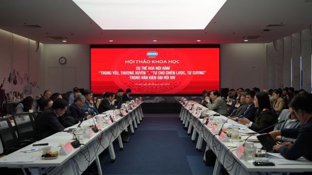 Cụ thể hoá nội hàm 'trọng yếu, thường xuyên' và 'tự chủ chiến lược, tự cường' trong văn kiện Đại hội XIV