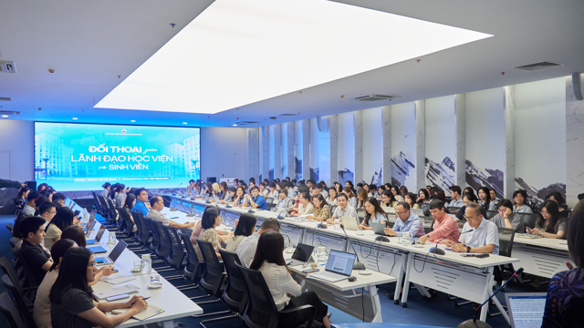 Đối thoại định kỳ giữa Lãnh đạo Học viện Ngoại giao và sinh viên