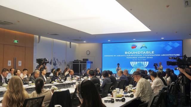 Roundtable: Mekong in Asean Sub-Regional Cooperation Architecture: Towards vision 2045