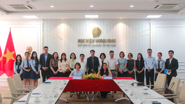 MoU Signing Ceremony between the DAV and Bao Tin Manh Hai Gold, Silver and Gemstone Joint Stock Company