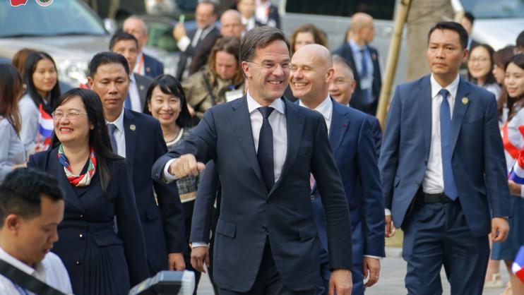 Thủ tướng Hà Lan thăm Học viện Ngoại giao