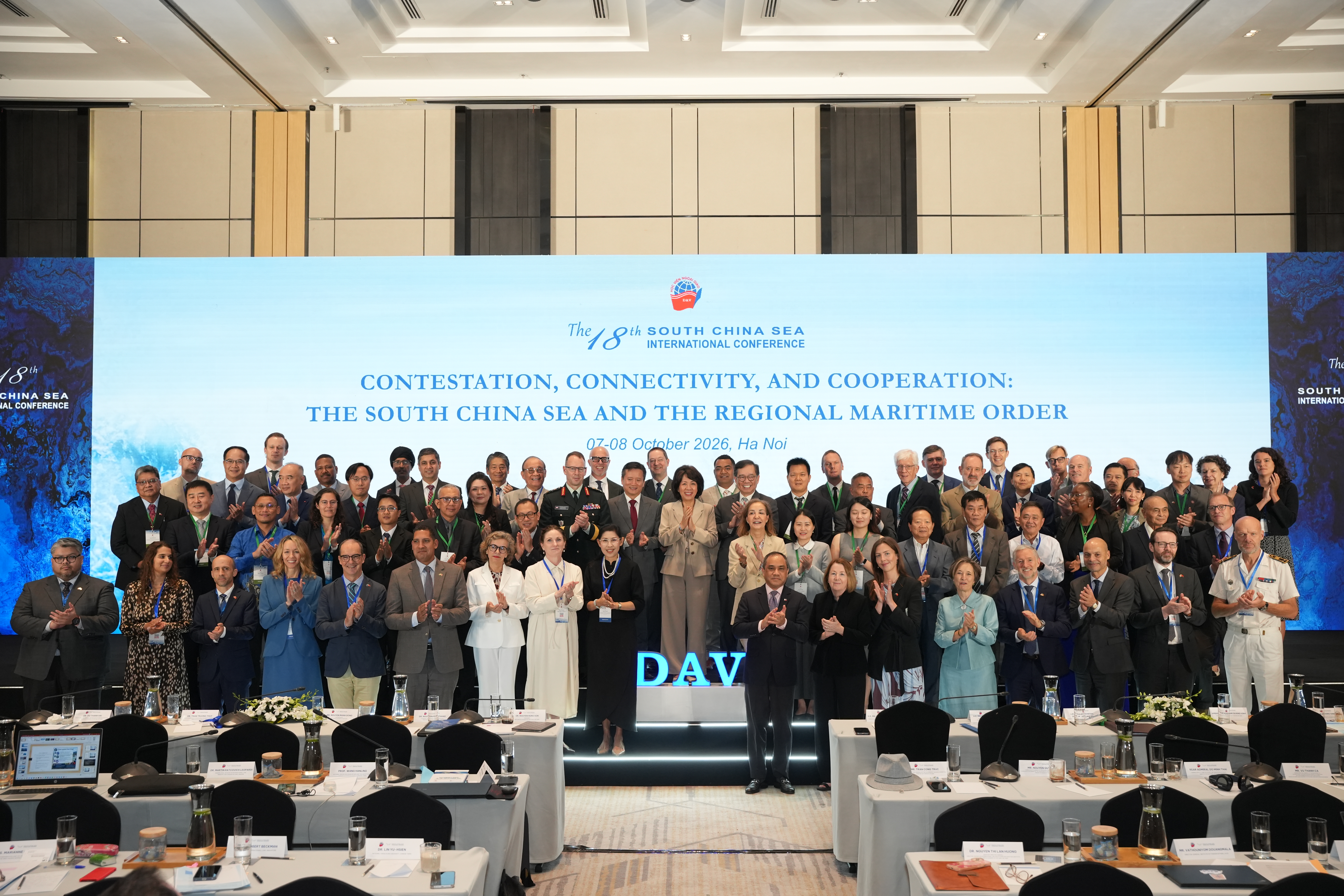 Hội thảo khoa học quốc tế về Biển Đông lần thứ 18 khai mạc tại Hà Nội với chủ đề “Cạnh tranh, kết nối và hợp tác: Biển Đông và trật tự hàng hải khu vực”
